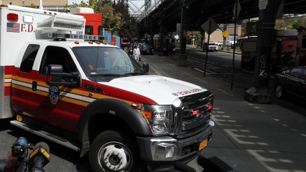 Rettungswagen in New York.