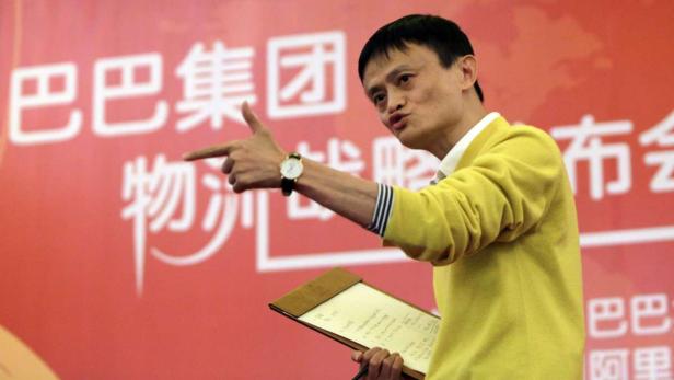 Alibaba-Gründer Jack Ma, ein ehemaliger Englischlehrer.