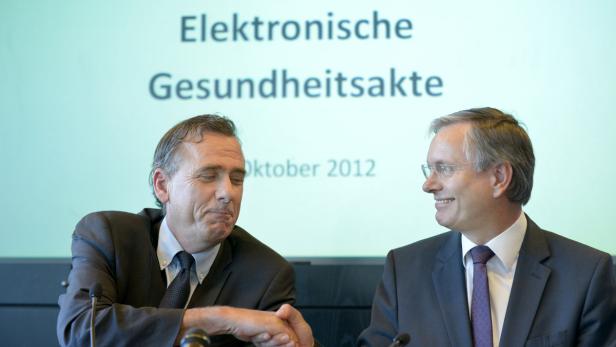 SPÖ und ÖVP präsentieren Elektronische Gesundheitsakte