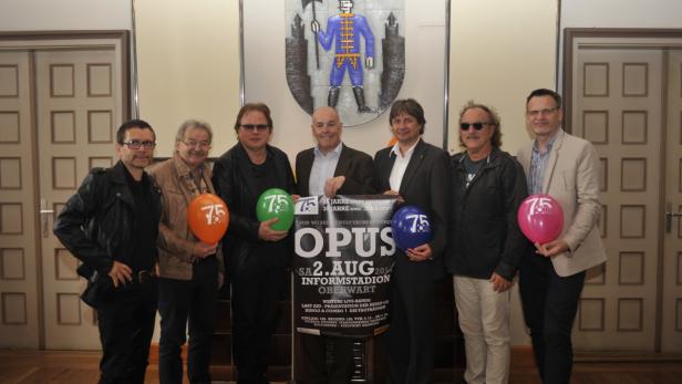 Opus werden am 2. August in Oberwart aufspielen
