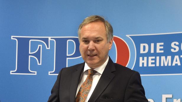 Walter Rosenkranz wird FPÖ-Spitzenkandidat in Niederösterreich.