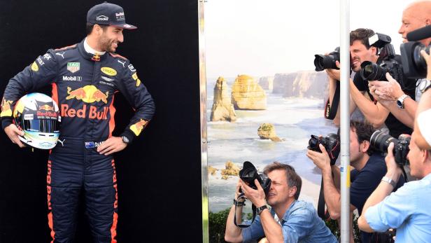 Im Fokus: Red-Bull-Pilot Daniel Ricciardo startet in Melbourne in sein Heimrennen.