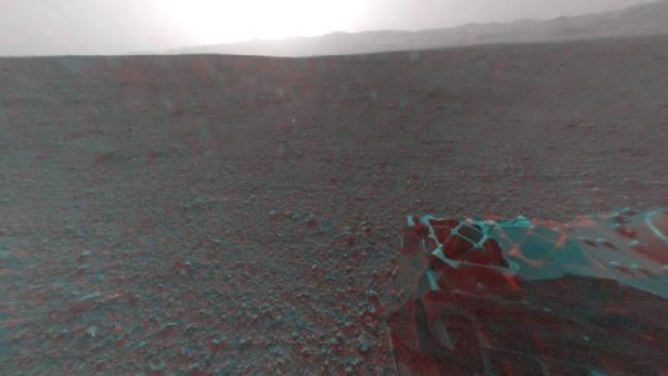 Curiosity: Erste 3D-Aufnahmen vom Mars