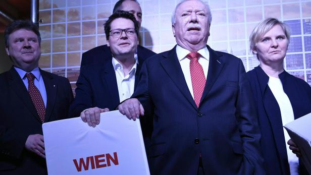 Michael Häupl und SPÖ-Team: Personalfragen offen