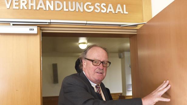 Lobbyist Alfons Mensdorff-Pouilly am Straflandesgericht in Wien.