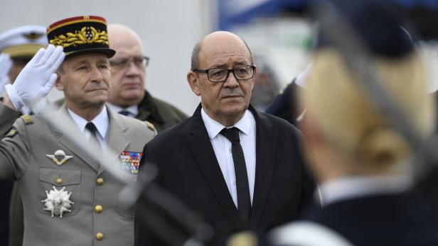 Der französische Verteidigungsminister Jean-Yves Le Drian