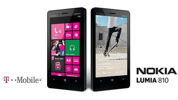 Nokia Lumia 810 exklusiv für T-Mobile USA