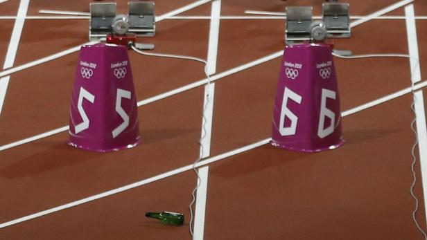 Flaschenwurf auf Usain Bolt