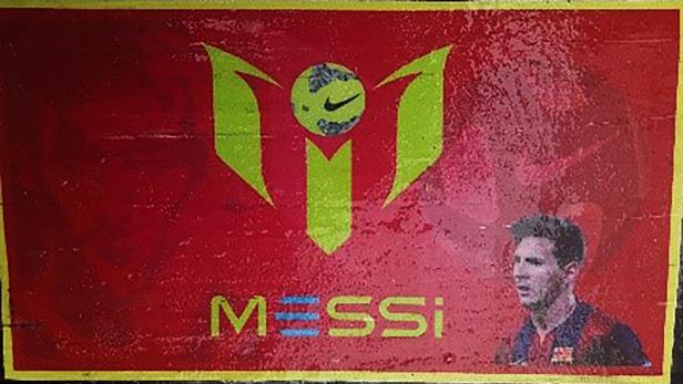 So landete Lionel Messi auf den Drogenpäckchen.