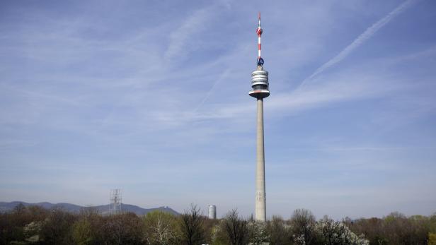 Donauturm: Das Wahrzeichen ragt 252 Meter über den Donaupark.