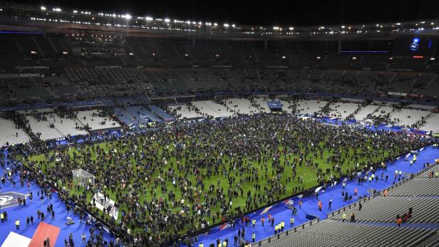 Österreich spielt im Stade de France, wo am 13. November große Furcht herrschte.