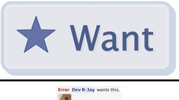 USA: Facebook führt Want-Button ein
