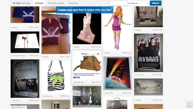eBay erhält Redesign im Pinterest-Stil