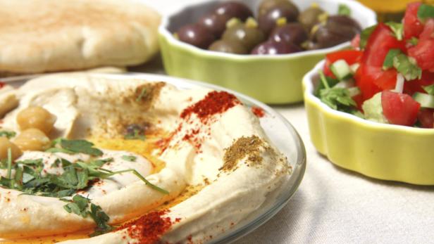 Köstlich: Vegetarische Mezze gibt es unter anderem in Israel.