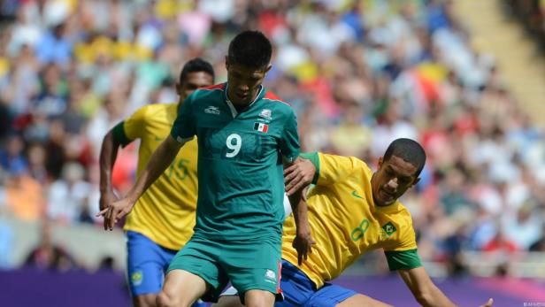 Mexiko holte gegen Brasilien Fußball-Gold