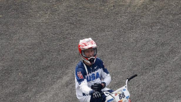 Bennett bei den Olympischen Spielen 2008 in Peking BMX-Weltmeister Bennett bei Verkehrsunfall getötet