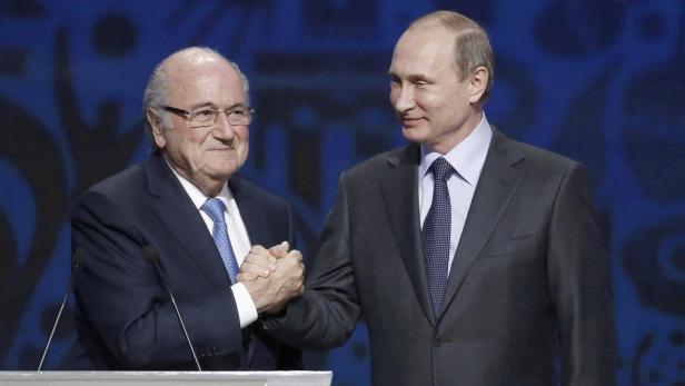 Joseph Blatter, Wladimir Putin (Bild: Juli 2015)