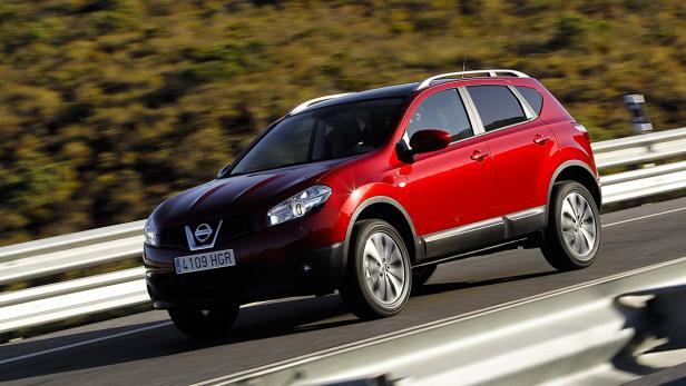 Nissan Qashqai im Blitztest