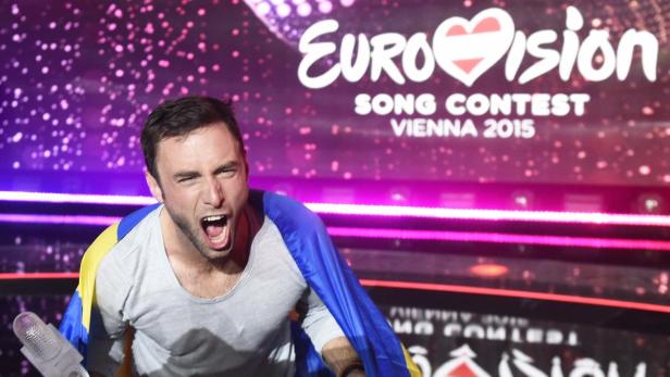 Song Contest: Mans Zelmerlöw aus Schweden jubelte in Wien