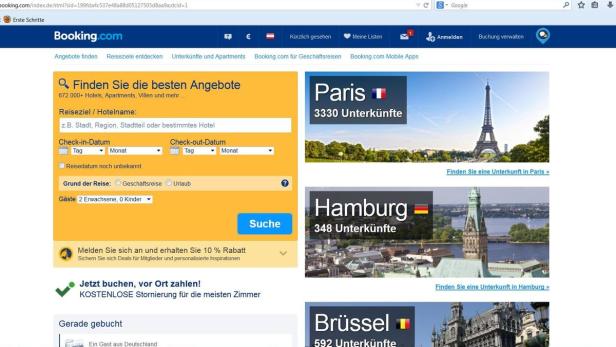 Booking.com muss auf Bestpreisklauseln verzichten
