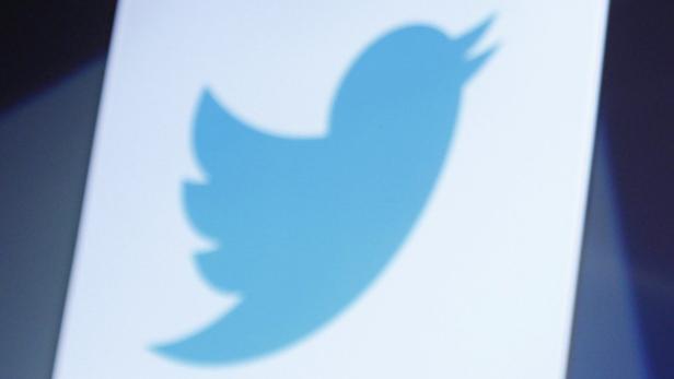 Das stilisierte, hellblaue Vogelsymbol von Twitter auf einem weißen Hintergrund.