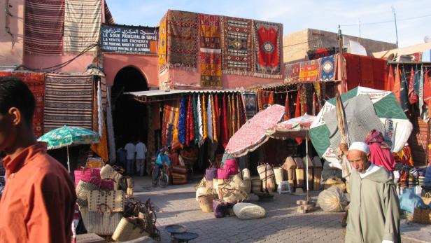 Marrakesch: Die rote Stadt wird bunt