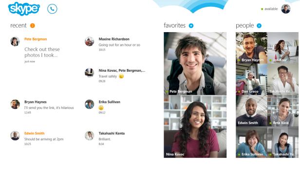 Microsoft macht Skype fit für Windows 8