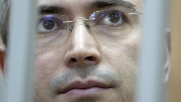 File photo of Russian oil magnate Khodorkovsky in