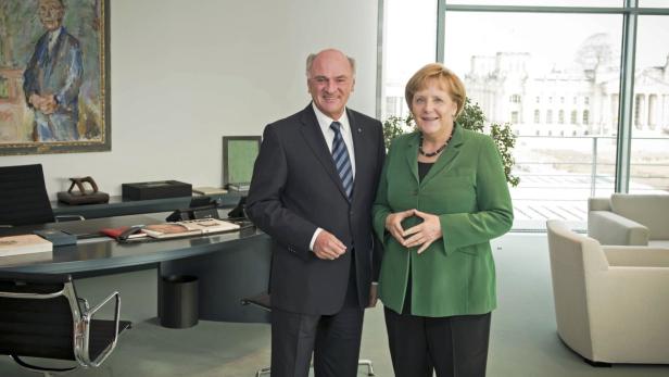 Pröll bei Merkel in Berlin