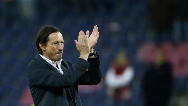 Abschied: Für Roger Schmidt ist das Cup-Finale das letzte Spiel als Salzburg-Coach.