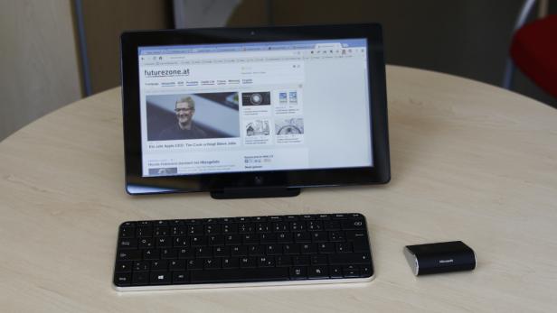 Microsofts Windows-8 Tastatur und Maus im Test