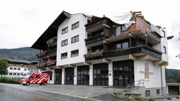 Unwetter verwüsten Tirol und Norditalien