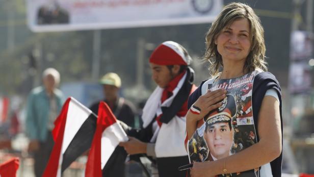 Sisi-Kult im Land am Nil. Abdel Fatah al-Sisi wird aller Voraussicht nach der neue ägyptische Präsident.