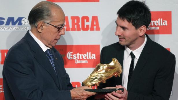 Goldener Schuh für Lionel Messi