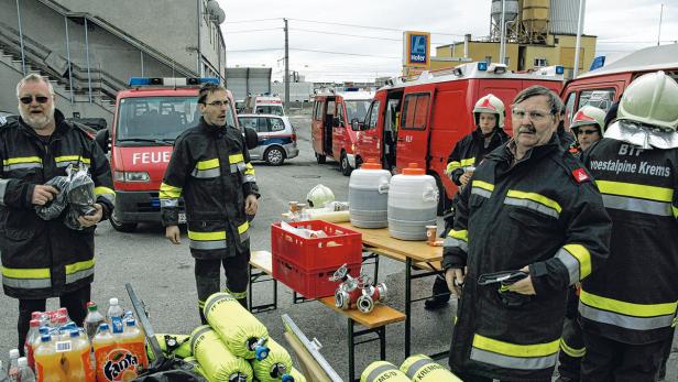 Silobrand brach zwei Mal aus