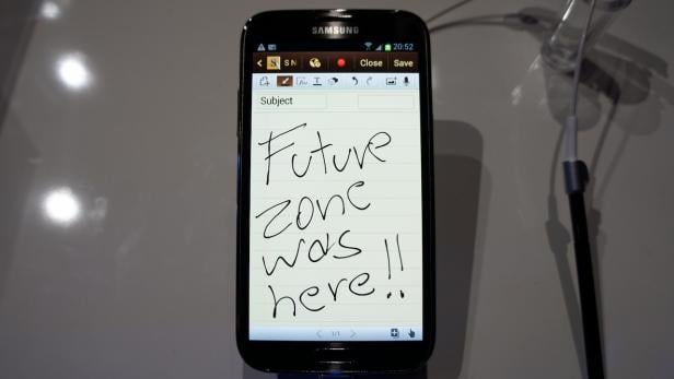 Display-König: Hands-On mit dem Galaxy Note 2