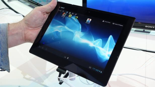 Hands-On mit Sonys Xperia Tablet S