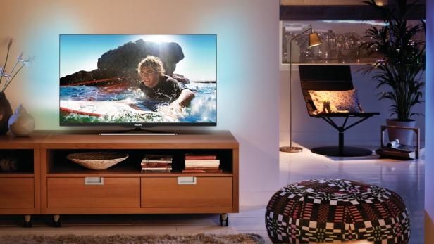 Philips bringt rahmenlosen Flat-TV