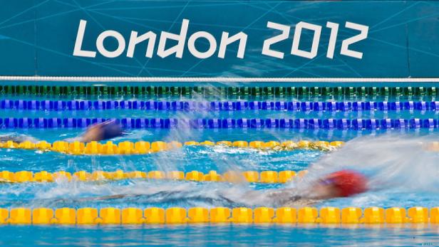 Schwimmer bei den Olympischen Spielen 2012 in London.