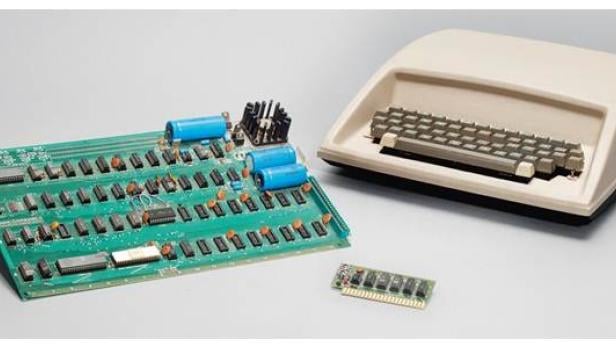 Apple-1 von Mitarbeiter wird versteigert