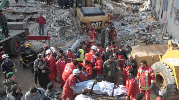 Einsturz von Wohnhaus in Beirut fordert Todesopfer
