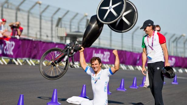 Triumph: Zanardi holt olympisches Gold mit dem Handbike
