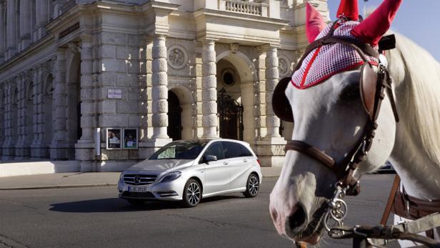 Mercedes B-Klasse: Markante Erscheinung