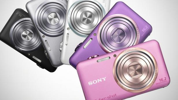 Sony zeigt drei neue Kompakt-Kameras