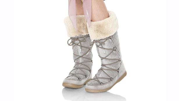 Auf der warmen Seite: Moonboots