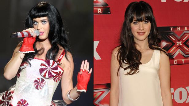 Look-Alikes: Katy Perry vs. Zooey Deschanel