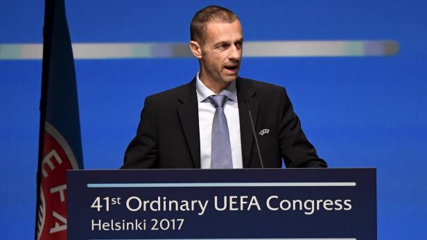 Präsident Ceferin: &#039;Die UEFA ist nicht dazu da, Reichtümer anzuhäufen&#039;.