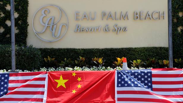 Das Eau Palm Beach Resort in Florida, wo Xi Jinping absteigt, ist gerüstet.