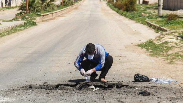 Spurensuche nach dem mutmaßlichen Giftgasangriff in Khan Sheikhoun