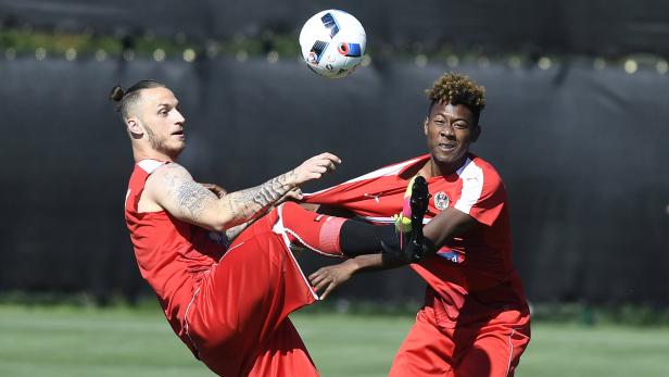 Marko Arnautovic und David Alaba